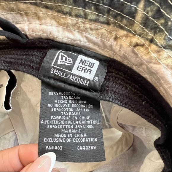 LIKE NEW Song For The Mute x New Era Cotton Linen Bucket Hat Multi Print S/M main image 4